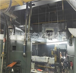 海门瑞欣玻璃制品生产车间安装环保空调降温案例